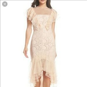 Cooper St Rosie ruffle lace midi dress size 10